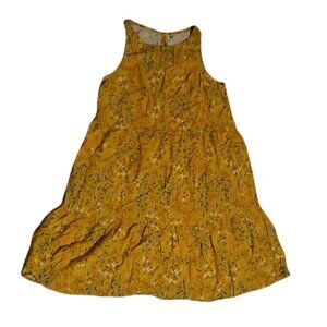 OLD NAVY, FLORAL DRESS, COLOR: YELLOW, ORANGE, BLUE, SIZE: XS